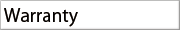 Warranty