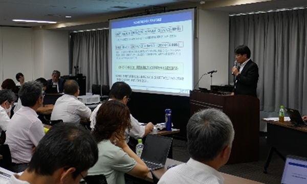 At a JEITA Responsible Minerals Sourcing Inquiry Briefing Phot