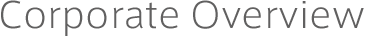 Corporate Overview