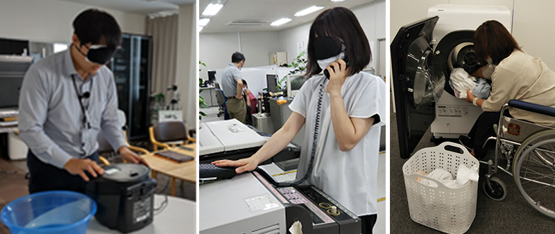 Evaluating accessibility for the vision-impaired and wheelchair users Photo