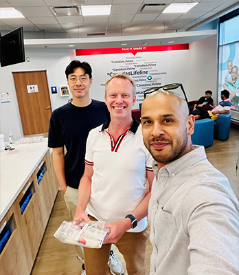 SECL blood drive participants Phot