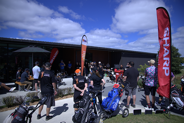 A scene from Sharp Golf Day Phot